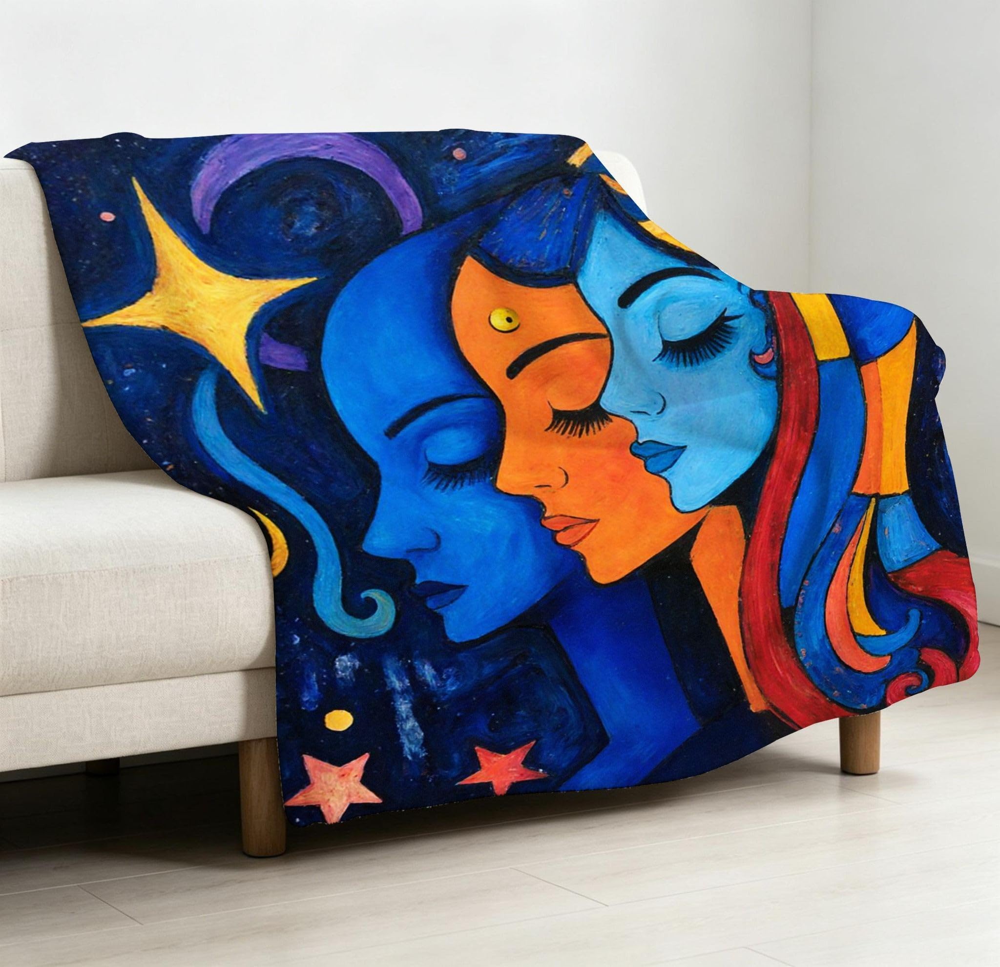 Manta Grande 180x220 cm Pareja Polar Franela Térmica-A246
