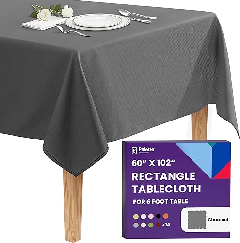 Miniatura 71 de Gee Di Moda - Mantel rectangular de 70 x 120 pulgadas – Mantel rectangular de poliéster lavable, ideal para mesa de bufé, fiestas, cenas, bodas y más
