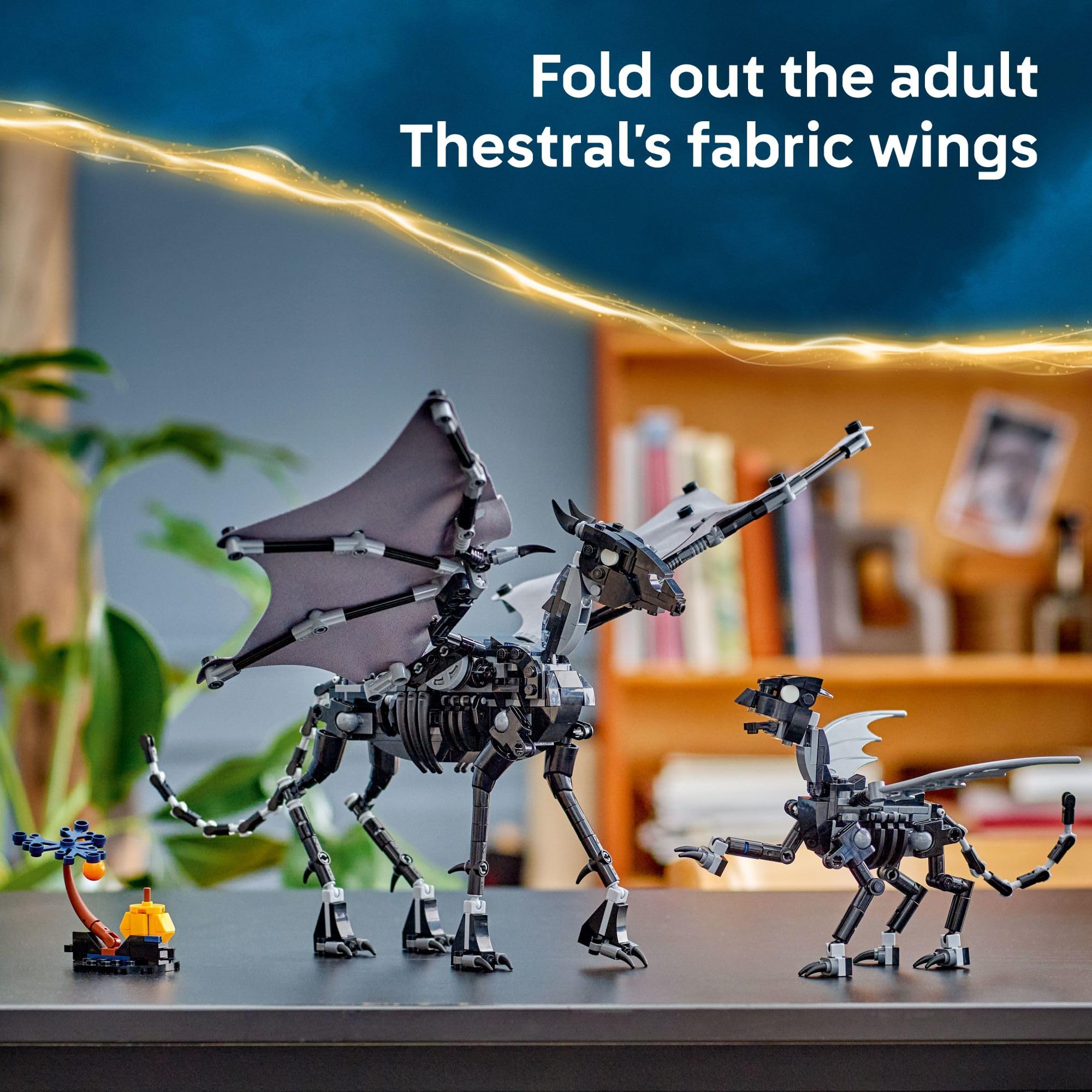 LEGO Harry Potter Thestral Family Building Toy - Pretend Play for Kids, Boys and Girls, Ages 10+ - Collectible Harry Potter Poseable Action Figures - Gift Idea for Birthdays - 76458