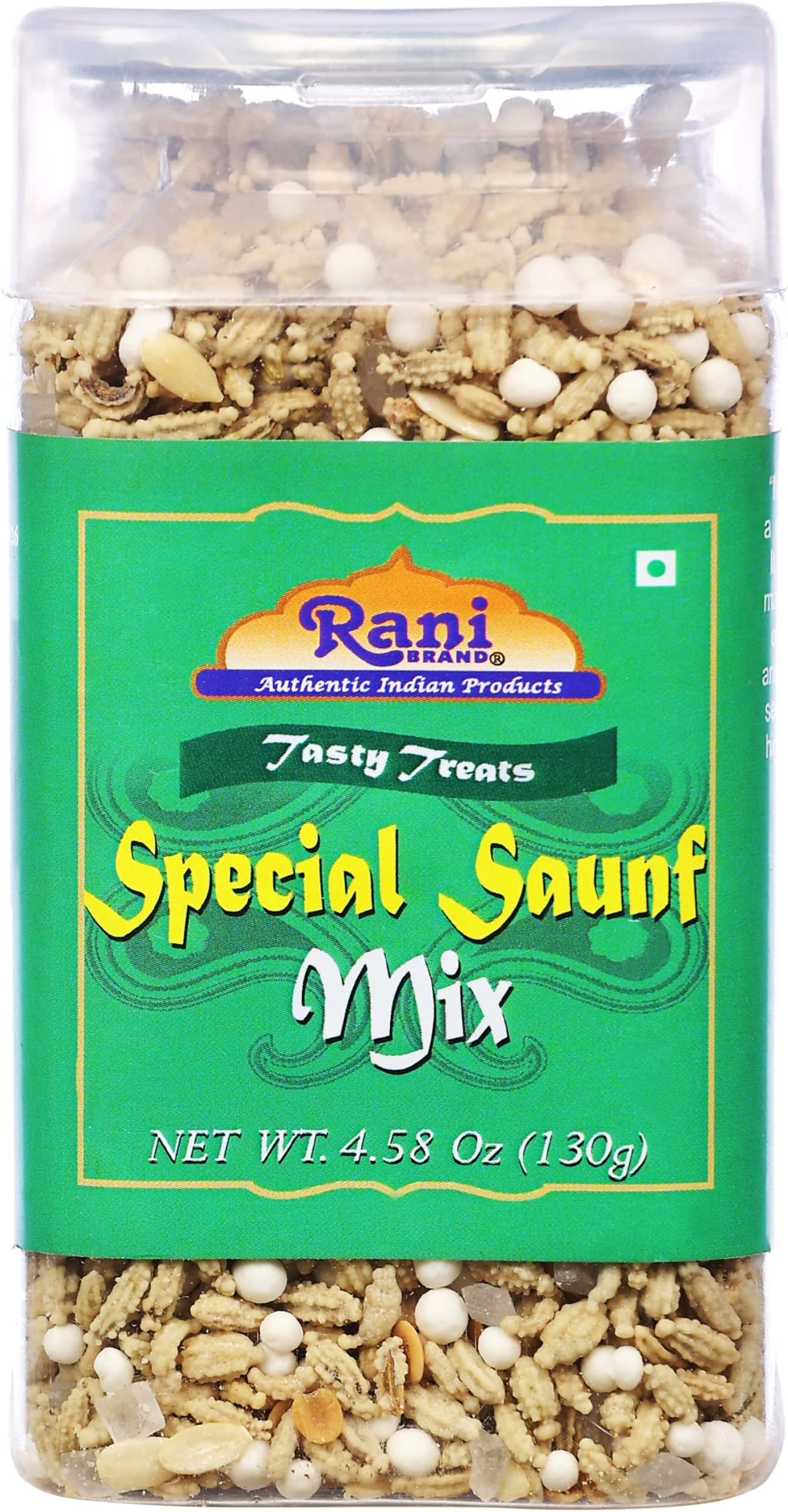 Rani Special Saunf Mix 4.58oz (130g) Vacuum Sealed, Easy Open Top, Resealable Container ~ Indian Tasty Treats | Vegan | Gluten Friendly | NON-GMO | Indian Origin