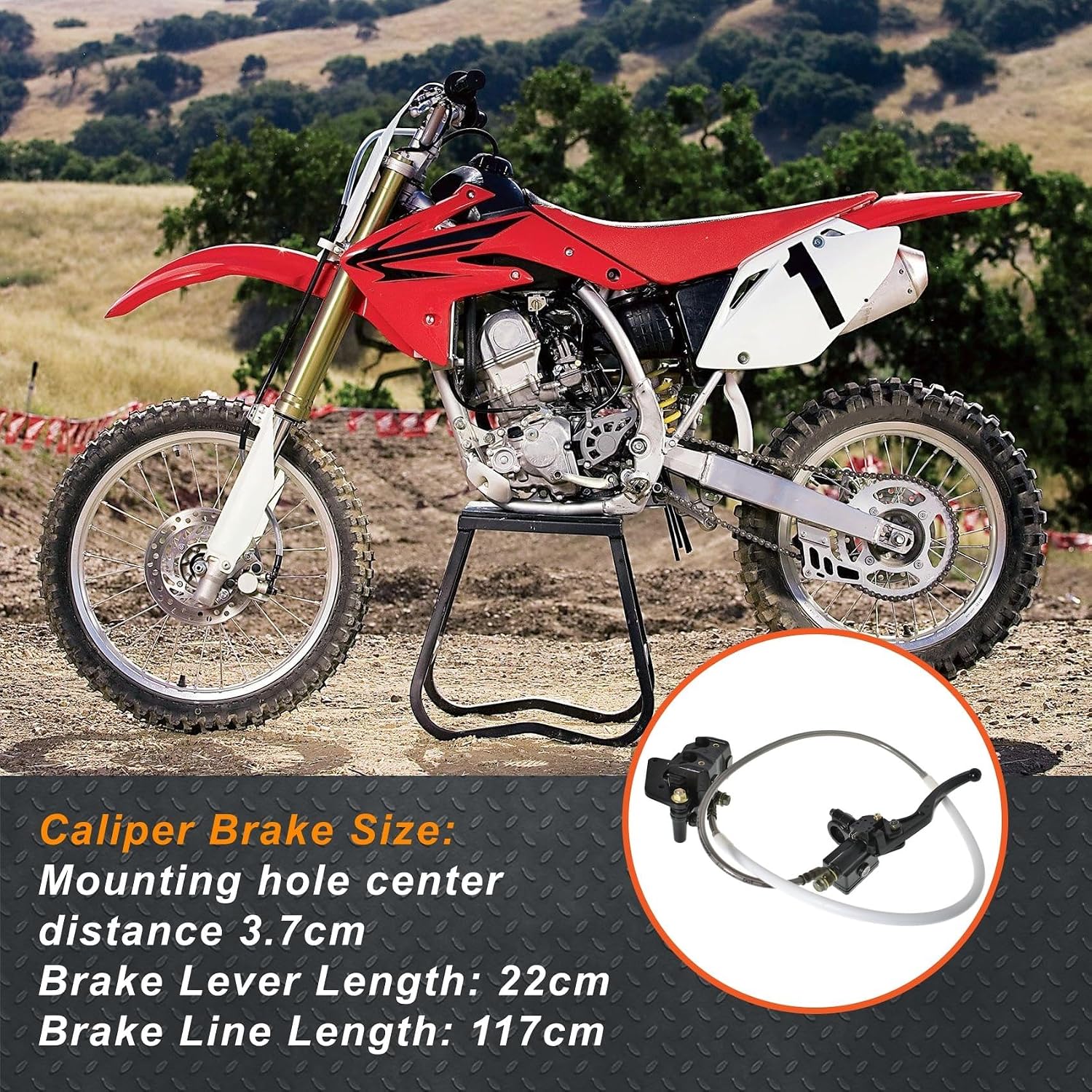labwork Front Brake Caliper Master Cylinder Replacement for CRF022R TTR CRF70 CRF50 CRF110 70cc-160cc