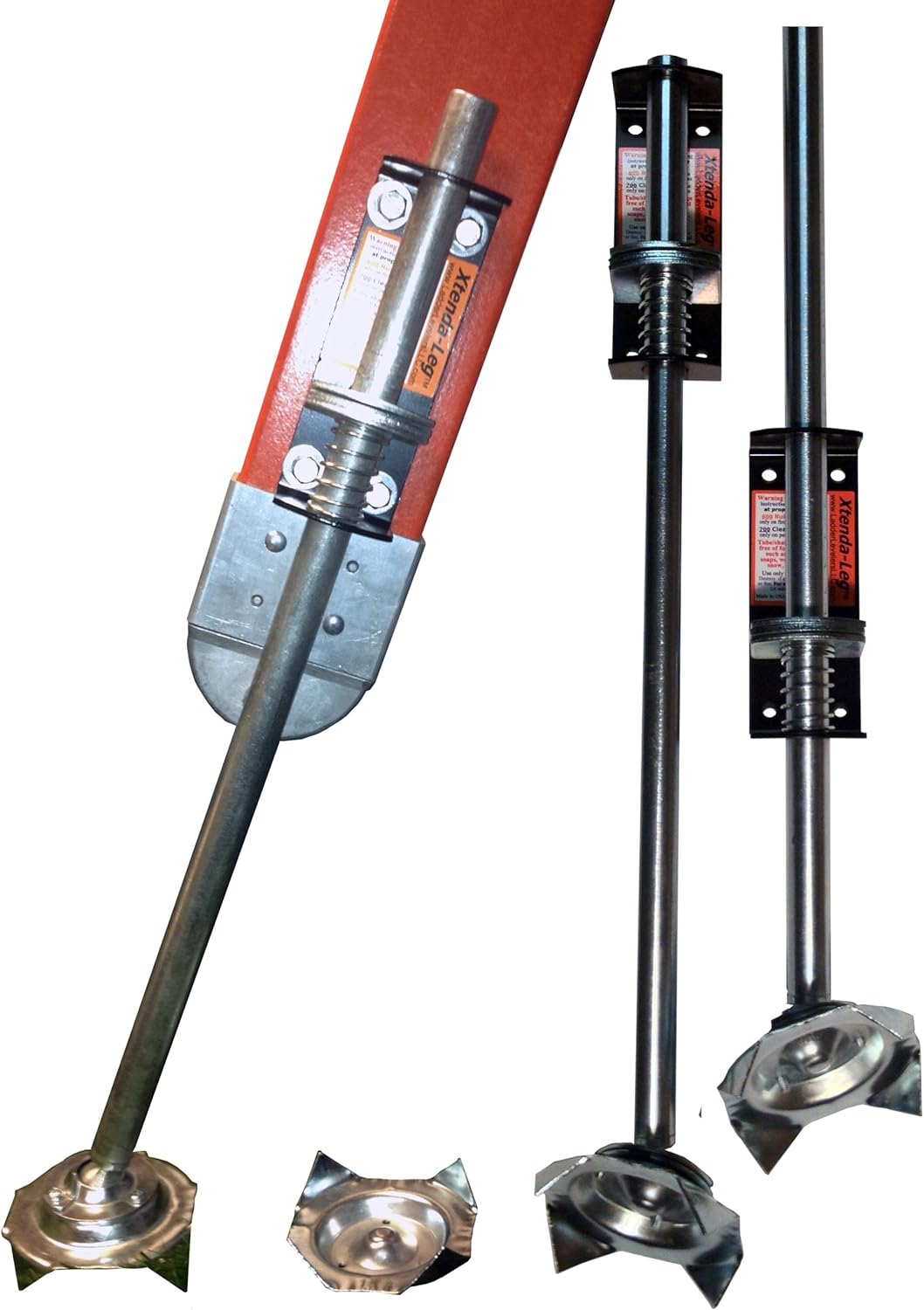 XtendaLeg Steel Extension Ladder Leveler with Secure Adjustable