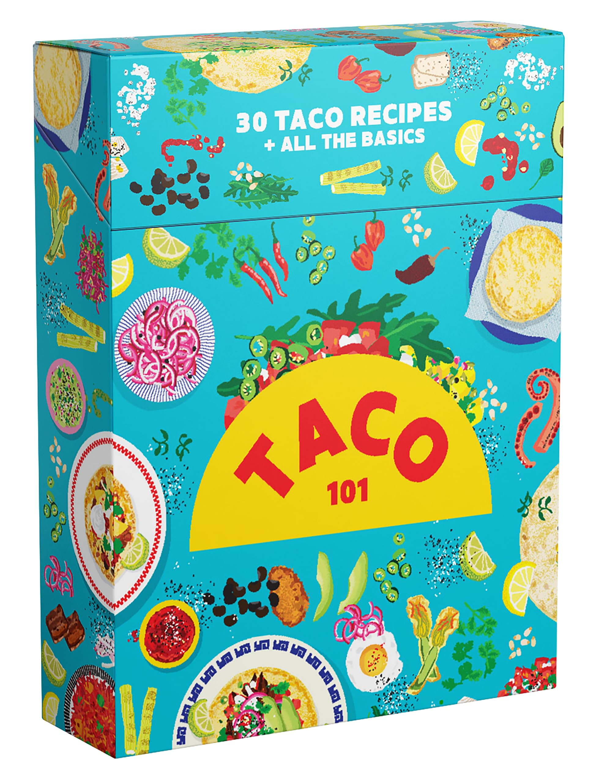 Taco 101: 30 taco recipes and all the basic by Deborah Kaloper CARDS / POSTCARDS