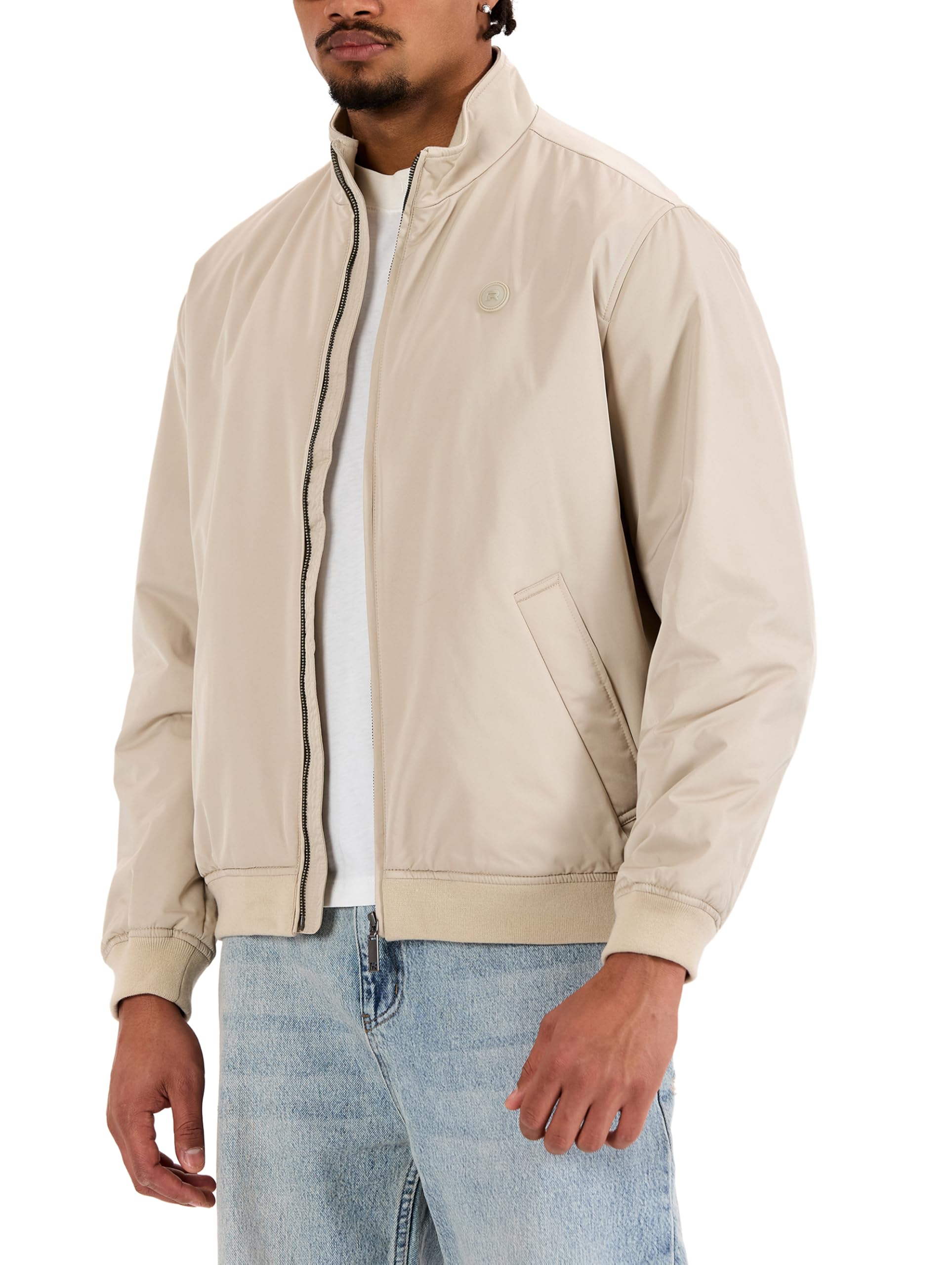 Redbridge Herren Übergangsjacke Leichter Blouson mit Stehkragen und Reißverschluss Freizeitjacke für Frühling und Herbst