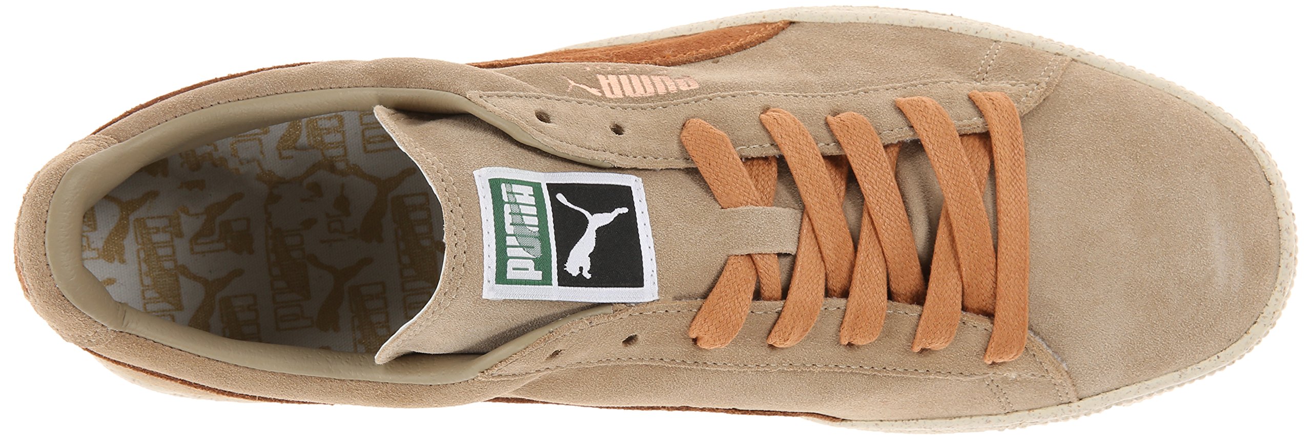 Puma Mens Suede Classic Natural Calm Sneaker Cornstalk M