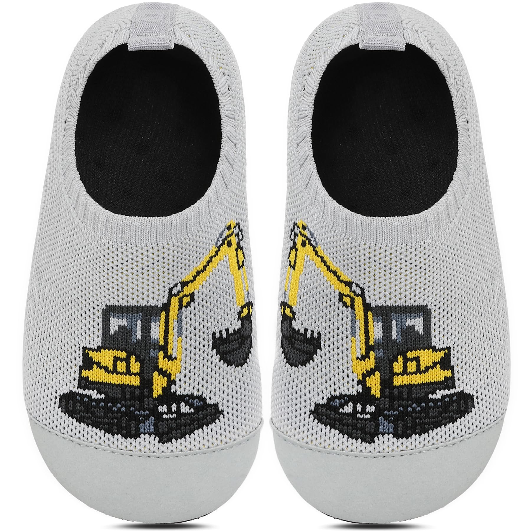 BARFULKER Hausschuhe Kinder Jungen Mädchen Atmungsaktive Pantoffeln Leicht Rutschfest Lauflernschuhe Kleinkinder Hüttenschuhe Slippers Barfußschuhe,Gr.20-33