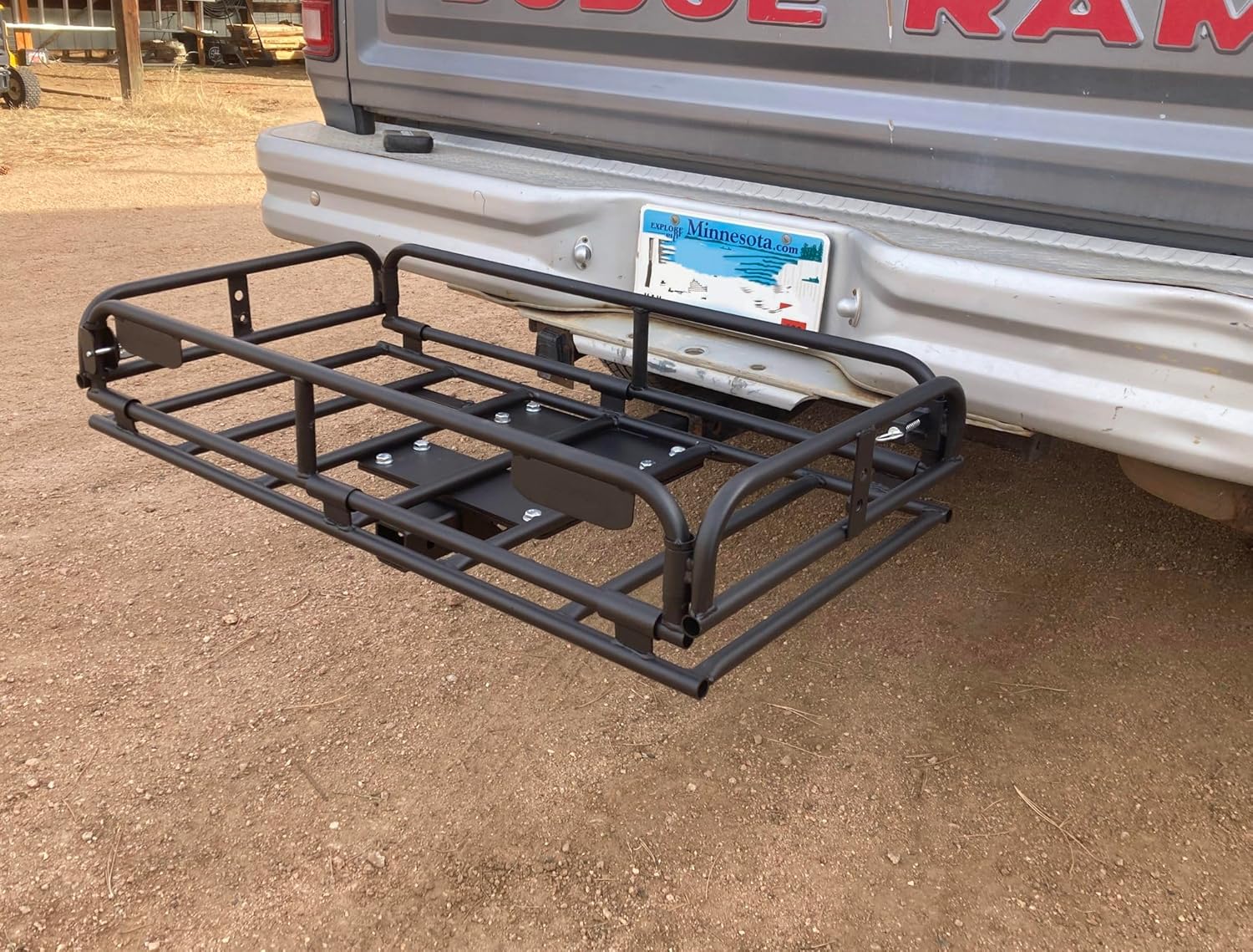 Trail Width Versatile Cargo Carrier witih Hitch Riser Extender U-6063B2