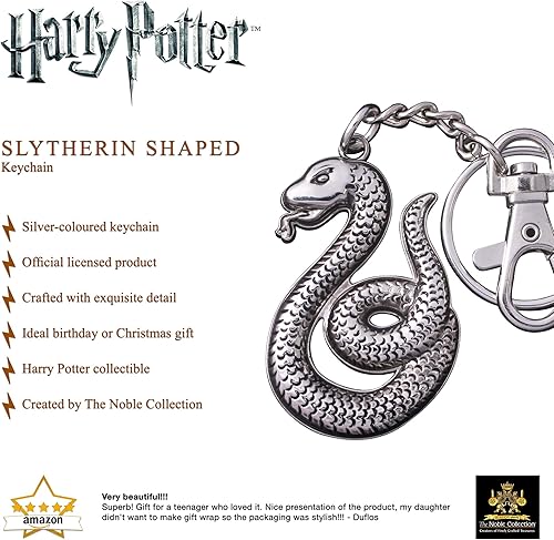 Miniatura 3 de The Noble Collection Harry Potter Slytherin Llavero
