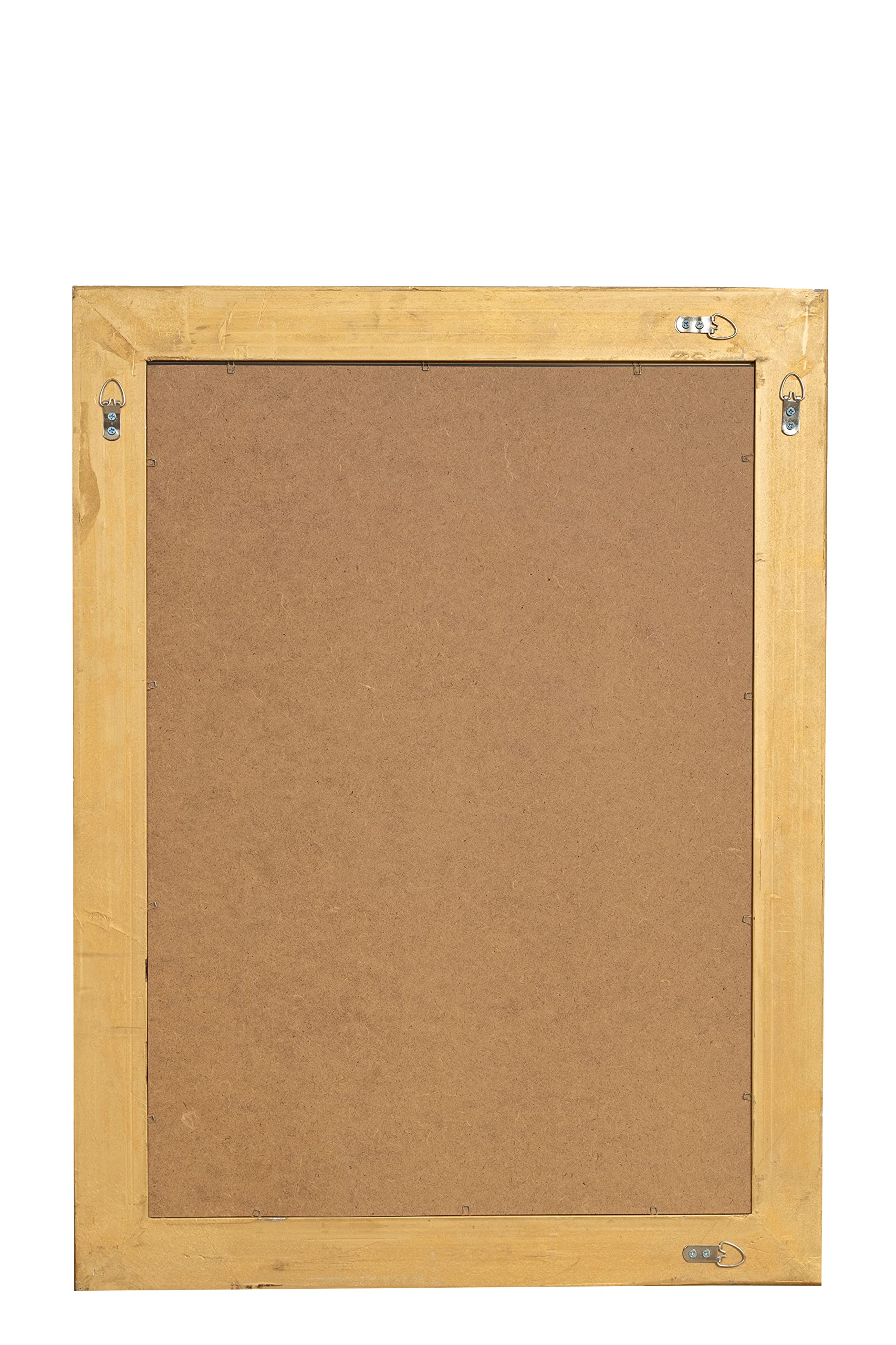 Biscottini Specchio da parete L62xPR4xH82 - Specchio bagno - Specchio decorazioni casa - Arredamento casa - Specchio da parete lungo - Decorazioni camera da letto shabby - Specchio camera da letto