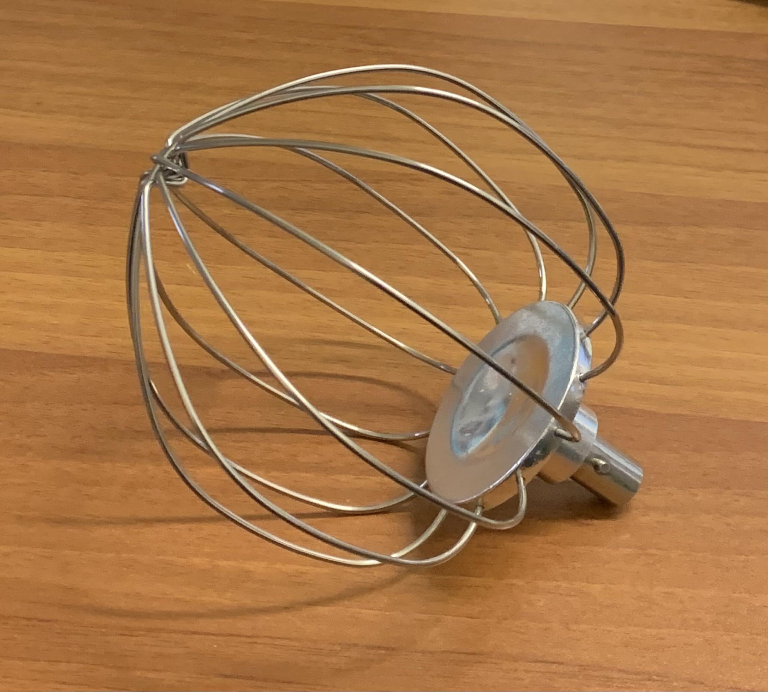 FRUSTA X IMPASTATRICE TUTTA IN ACCIAIO, PERNO DI ATTACCO A BAIONETTA MASCHIO CON 2 DENTI, COMPATIBILE CON (KLAR-STEIN) Bella/Lucia - DPE - OLIMPIC - ALT 16CM - VERIFICARE MISURE E TIPO DI ATTACCO