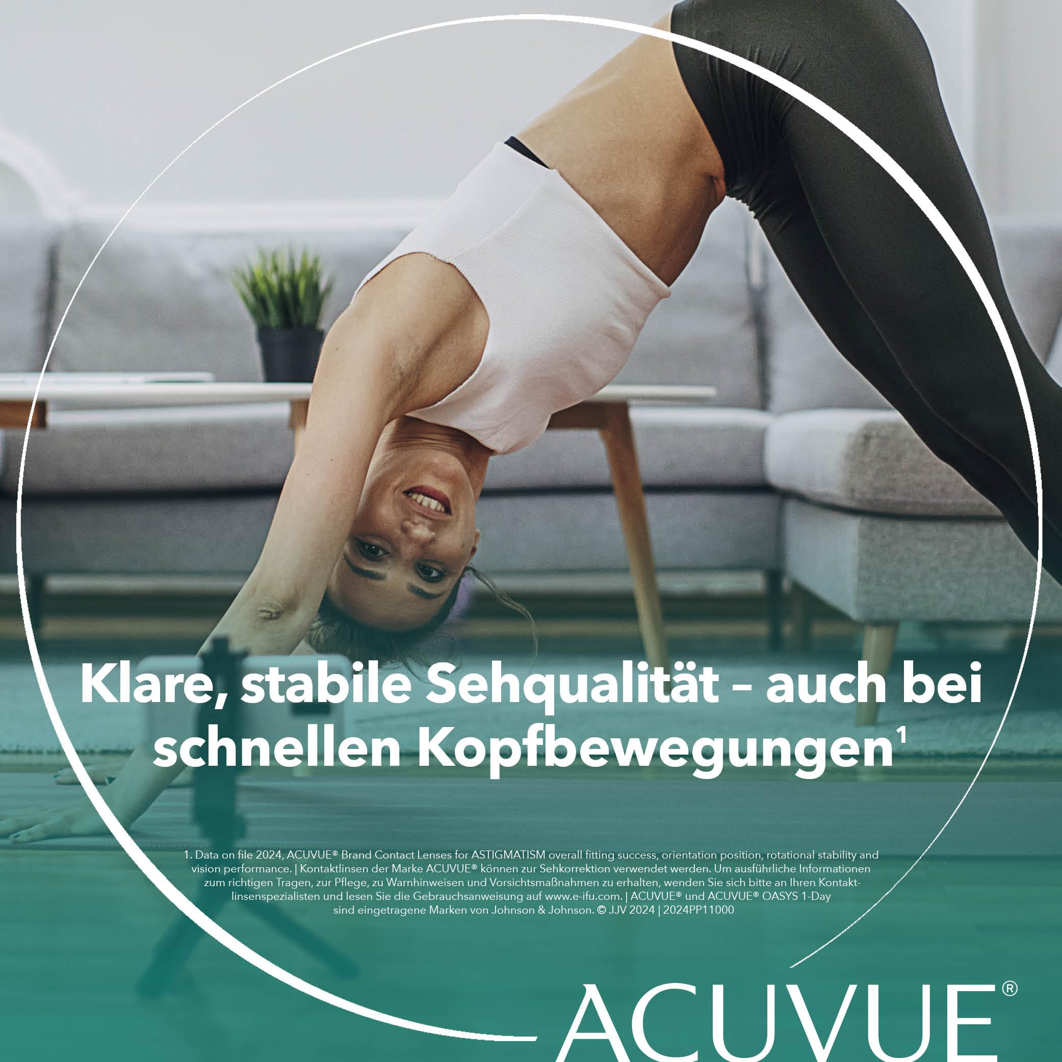 ACUVUE OASYS 1-Day for Astigmatism Kontaktlinsen – Tageslinsen mit angenehmem Tragegefühl – -2.75 dpt, Cyl -0.75, Ach 180 und BC 8,5 – Mit UV Schutz und Austrocknungsschutz – 90 Linsen