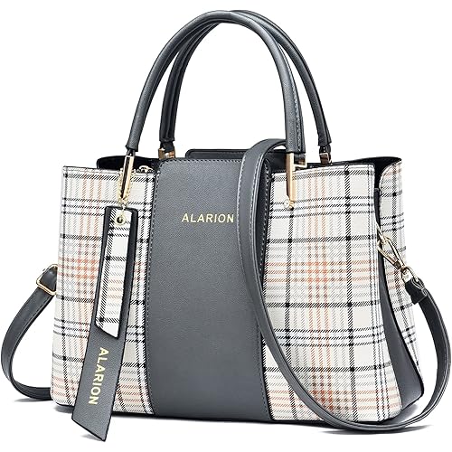ALARION Womens Purses and Handbags Shoulder Bag Ladies Designer Satchel Messenger Tote Bag