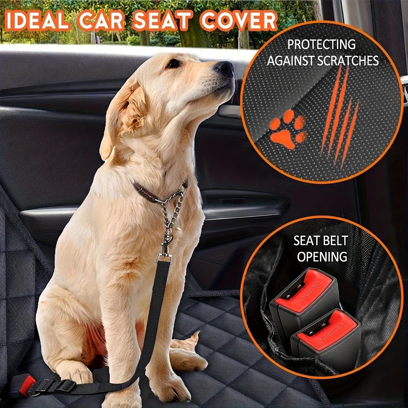 Copertina Sedile Auto Cane per Citroen C1 2005-2022 2023 2024 2025 AW1