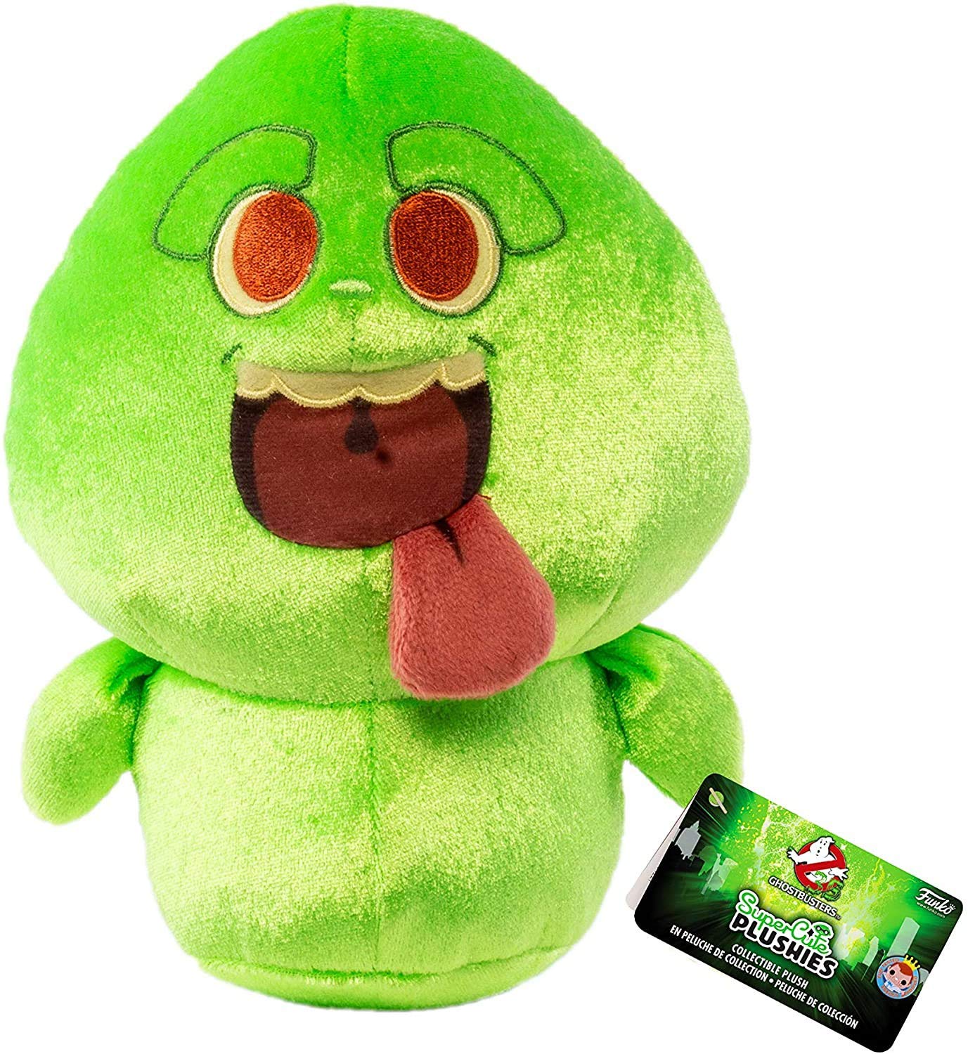Funko Supercute Plushies: Ghostbusters: Slimer Collectible Figure - Collectable Soft Toy - Birthday Gift Idea - Official Merchandise - Stuffed Plushie for Kids and Adults - Ideal for Movies Fans