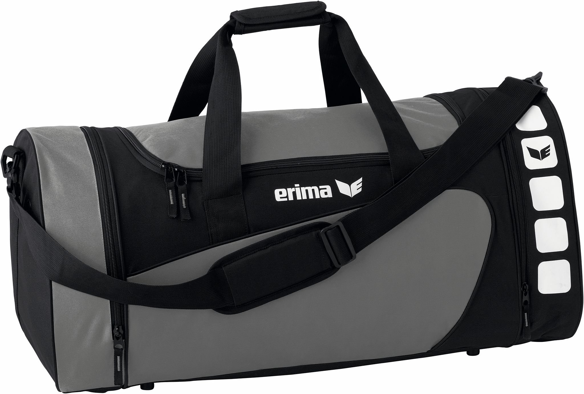 Erima Unisex Club 5 Sporttasche (723334), granit/schwarz, L