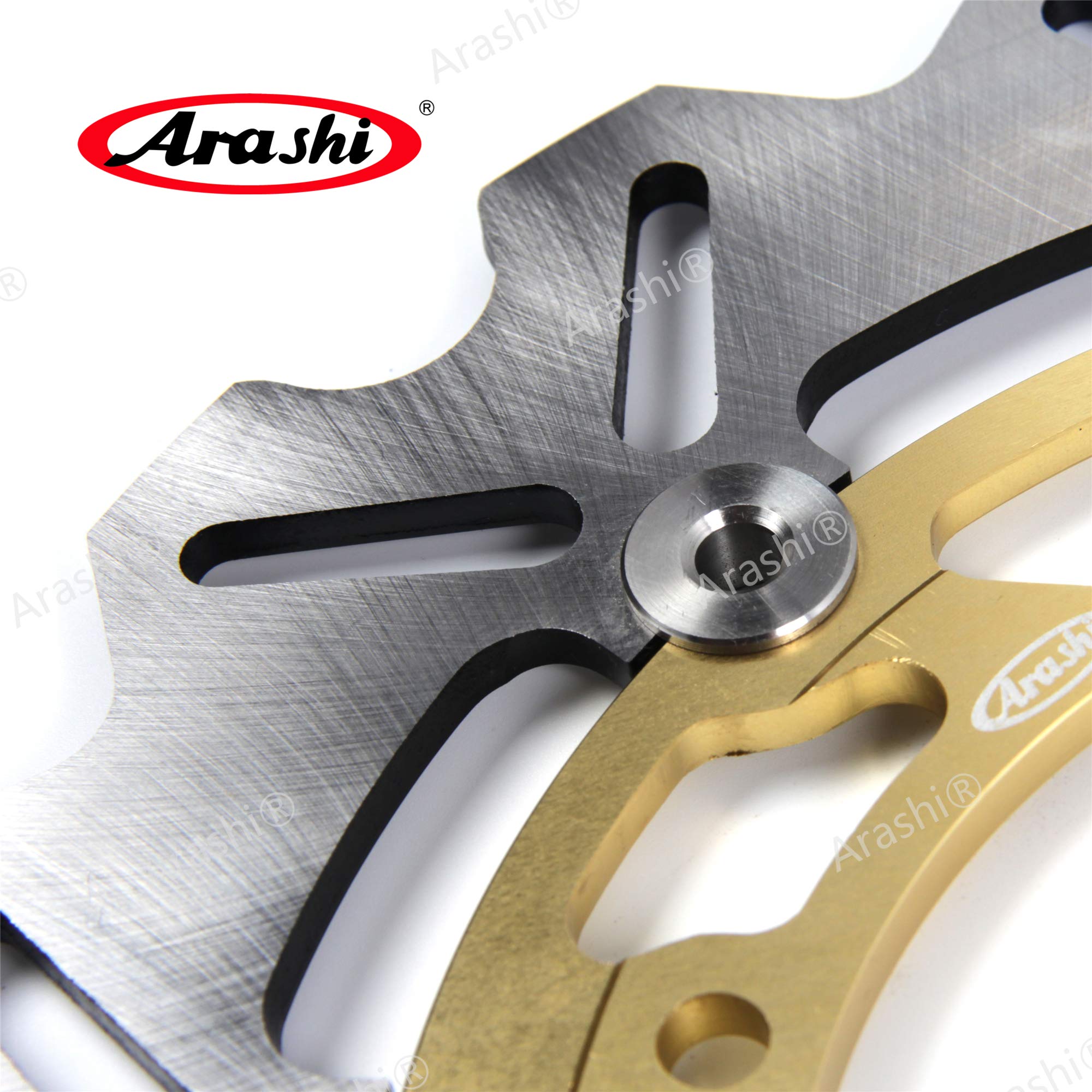 Arashi Sovradimensionato Dischi Freno anteriori Flottanti per XP T-max 530 IRON/LUX MAX ABS 2016, T-max530 SX 2017-2019, Tmax 560 ABS 2020, Oro Ricambi e accessori per motociclette
