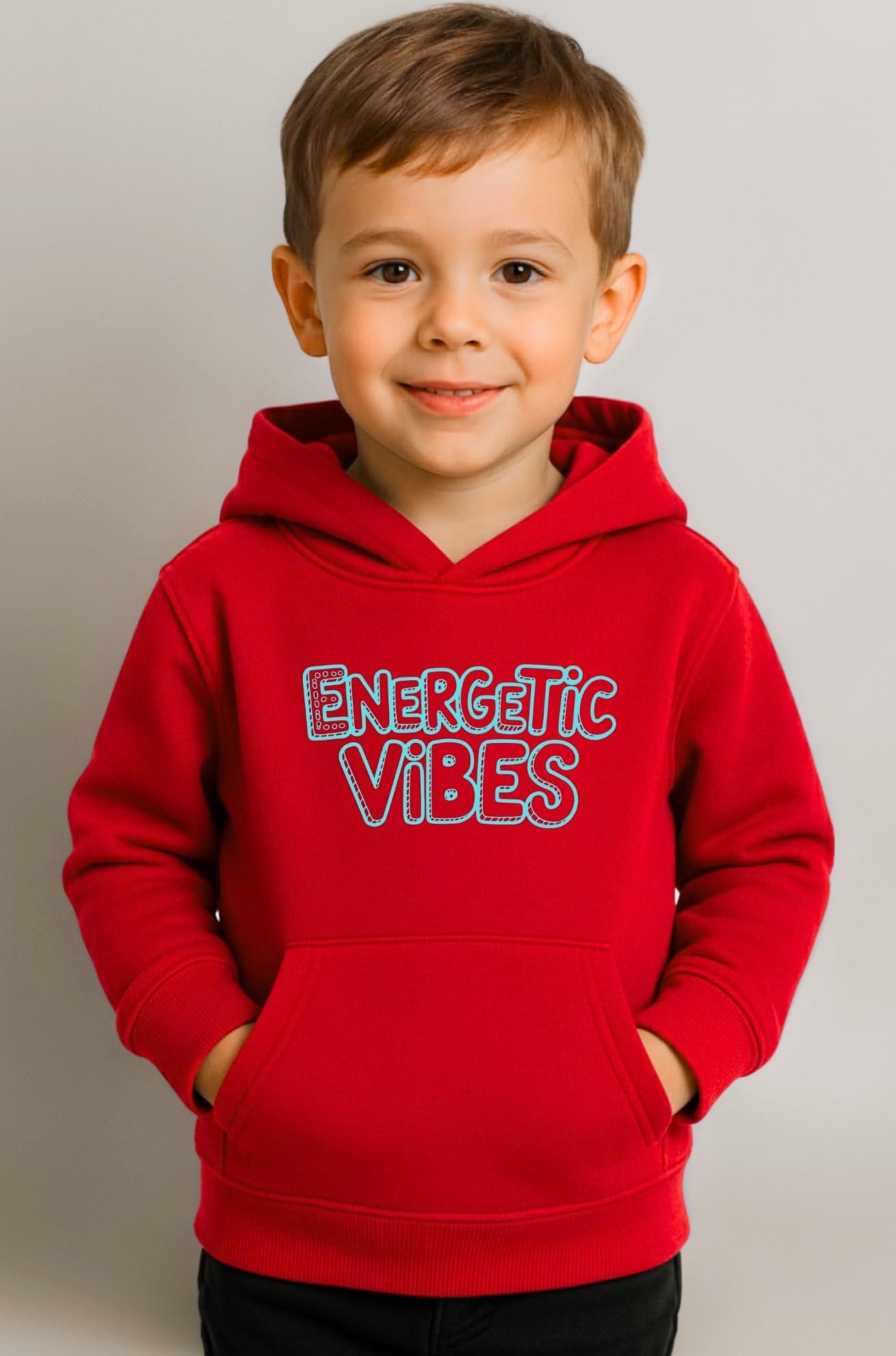 Boys Cotton Hoodie Jacket – Full Sleeve Sweatshirt with Hood | Comfortable Everyday Winter Wear-ENERGRIC Vibes