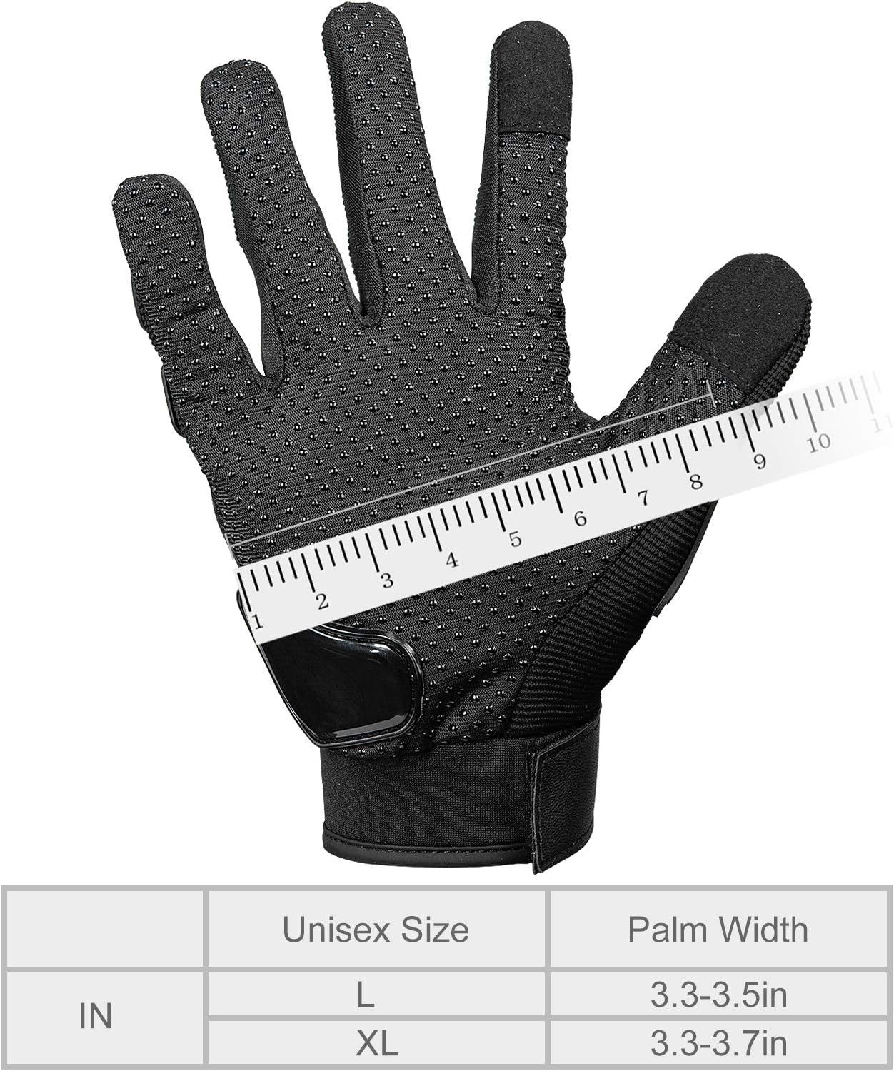 Solomone Cavalli Pro-biker Motorbike Carbon Fiber Powersports Racing Gloves (Black, X-Large) : Automotive