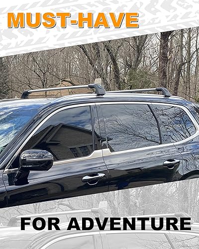 Miniatura 7 de Snailfly Barra transversal para Volvo XC90 2015-2025 Barras transversales portaequipajes con cerradura