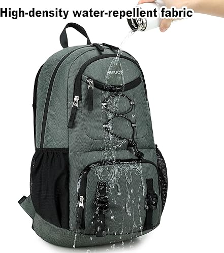 Miniatura 7 de Nerlion - Mochila de viaje ligera y plegable de 35 litros para hombres y mujeres, para campamento, impermeable, al aire libre, senderismo, mochila