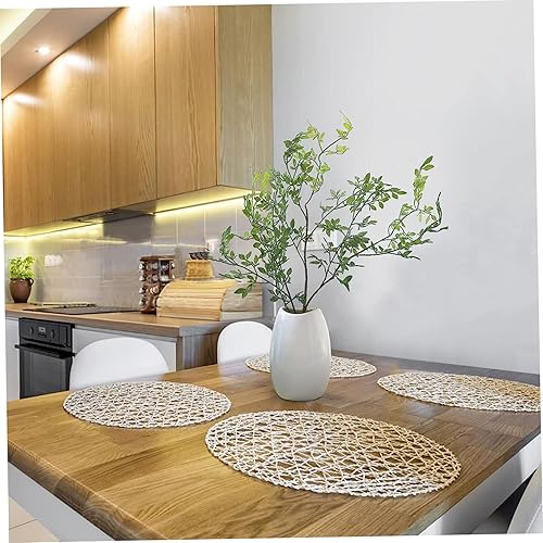 Miniatura 5 de Ramas de árbol de abedul, 3 piezas de 43.3 pulgadas, tallos realistas de vegetación sintética, flexibles y flexibles, ramas de abedul artificiales