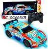 Nature Bound RC Lightning Racer - High-Speed, Light Up Chassis, Radio Controlled Race Car, 1:40 Scale, Blue