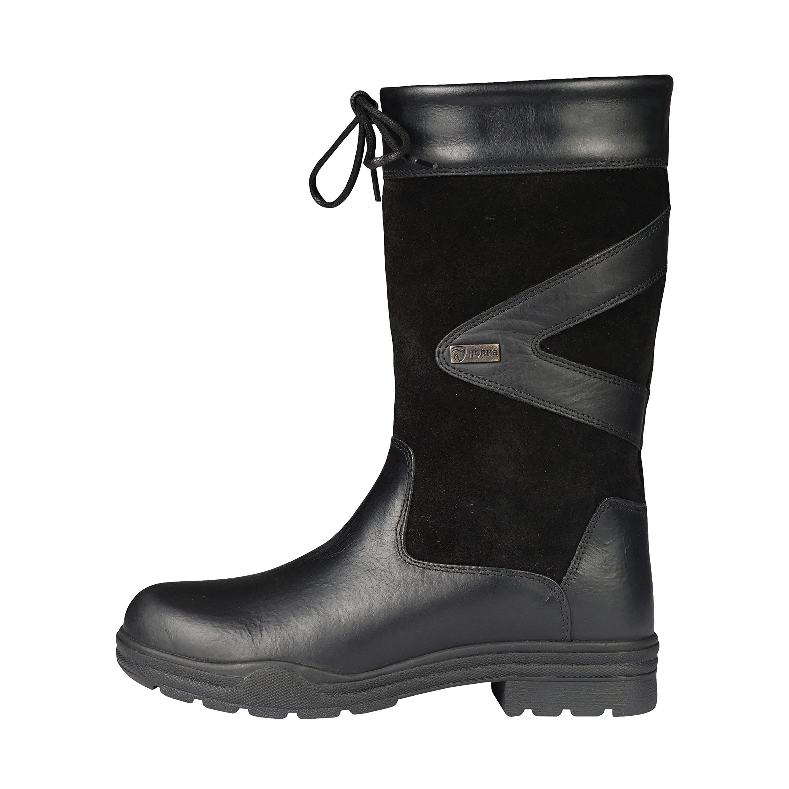 Horka Bottes mi-Mollet Greenwich Pointure Noir 146270-0002