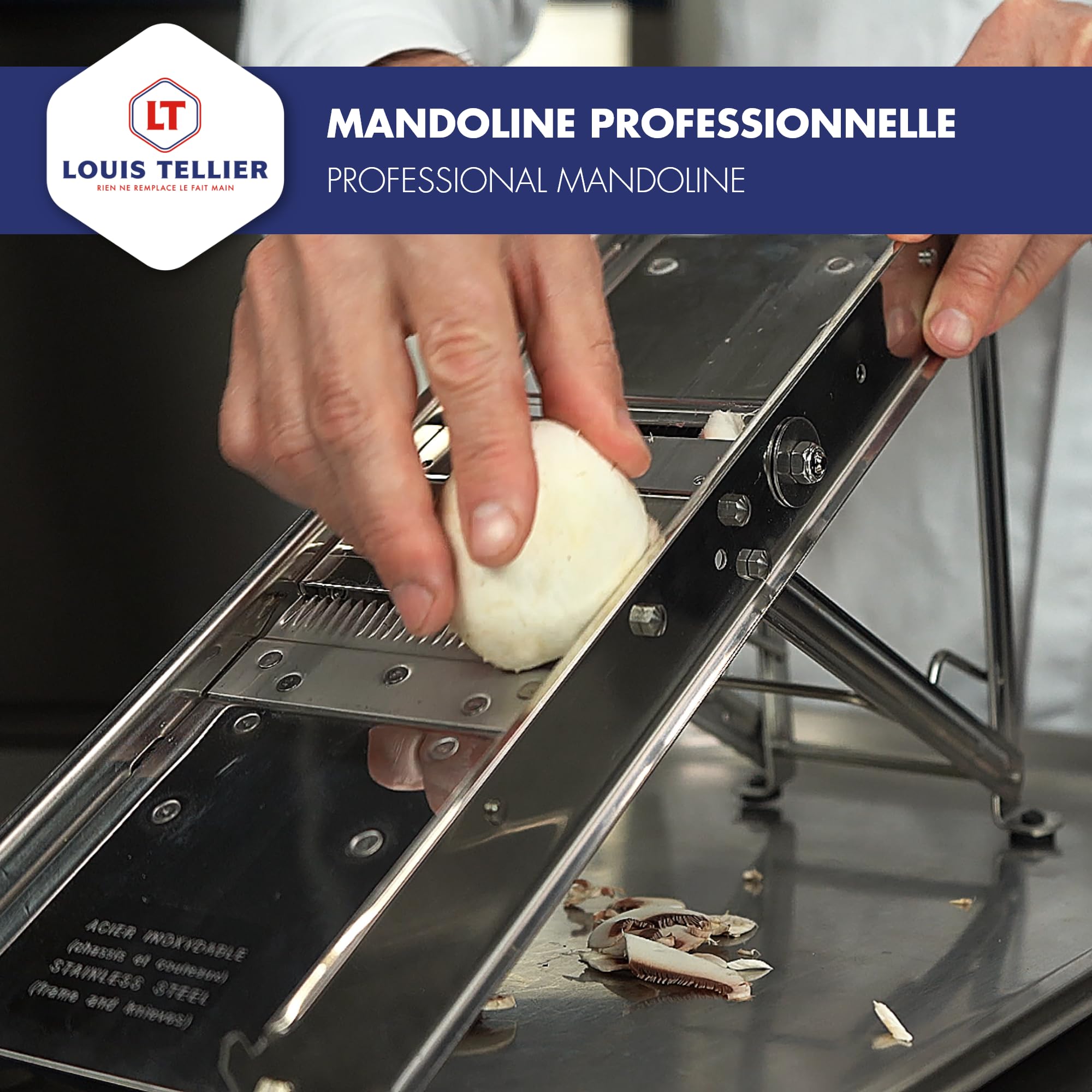 Amazon.com: Bron Coucke Stainless Steel Bron Mandolin Slicer