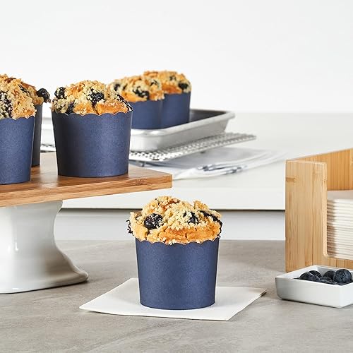 Miniatura 7 de Restaurantware Panificio Premium - Taza clásica de papel kraft de 6 onzas, tazas de papel para hornear, perfectas para magdalenas, cupcakes o mini
