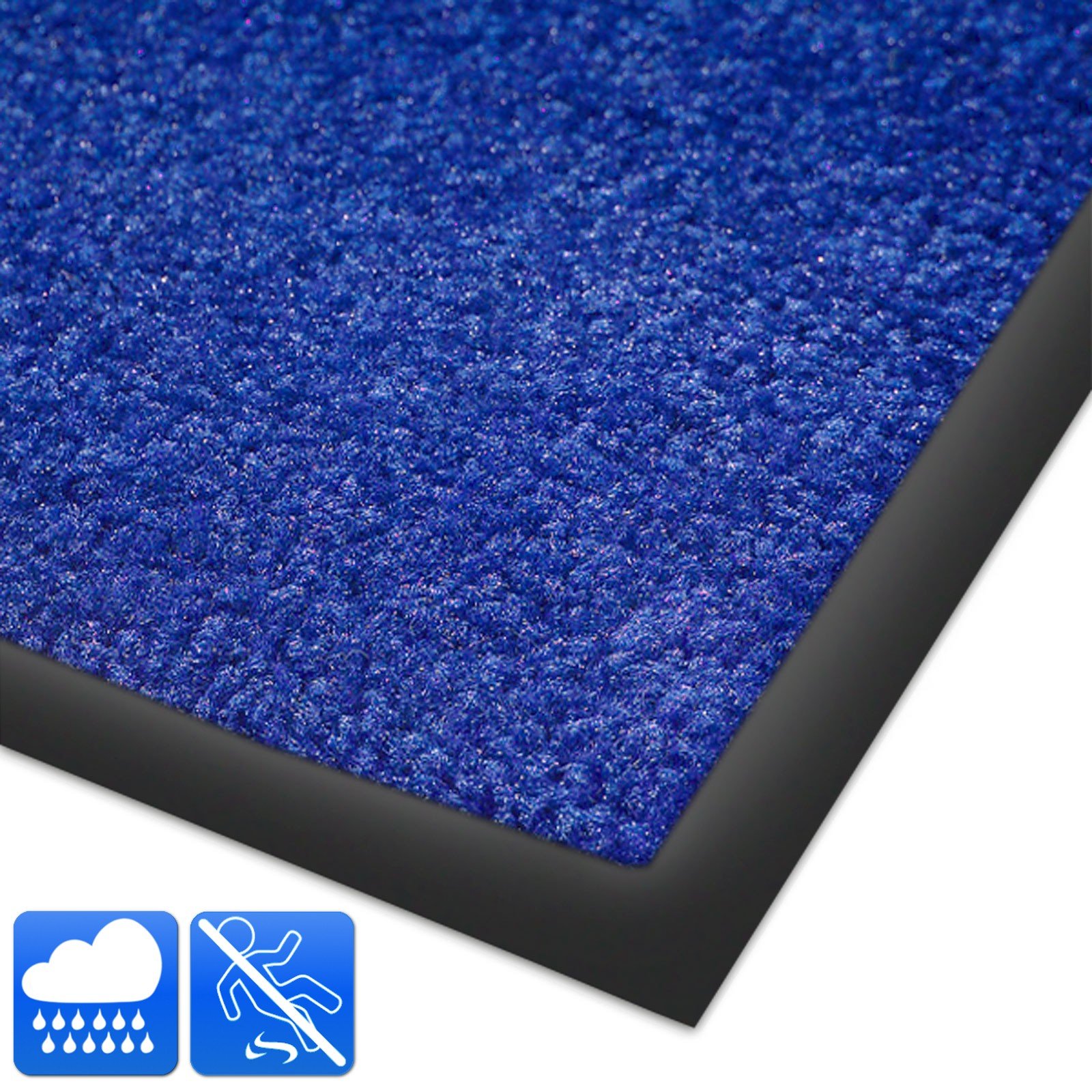 Zerbino lavabile, per ingresso, blu, 60 x 90 cm - Leroy Merlin