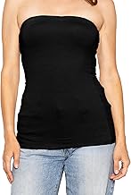 STRETCH IS COMFORT Women's & Plus Mid and Long Length Tube Top | X Small - 5X