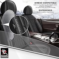 Vista 4 de AOMSAZTO Funda de asiento de automóvil personalizada para Nissan Rogue 2010-2025 2026, protector de cojín de asiento de automóvil, impermeable