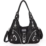Angelkiss Purses and Handbags Hobo Shoulder Bags Top-Handle Totes Crossbody Purses for Women