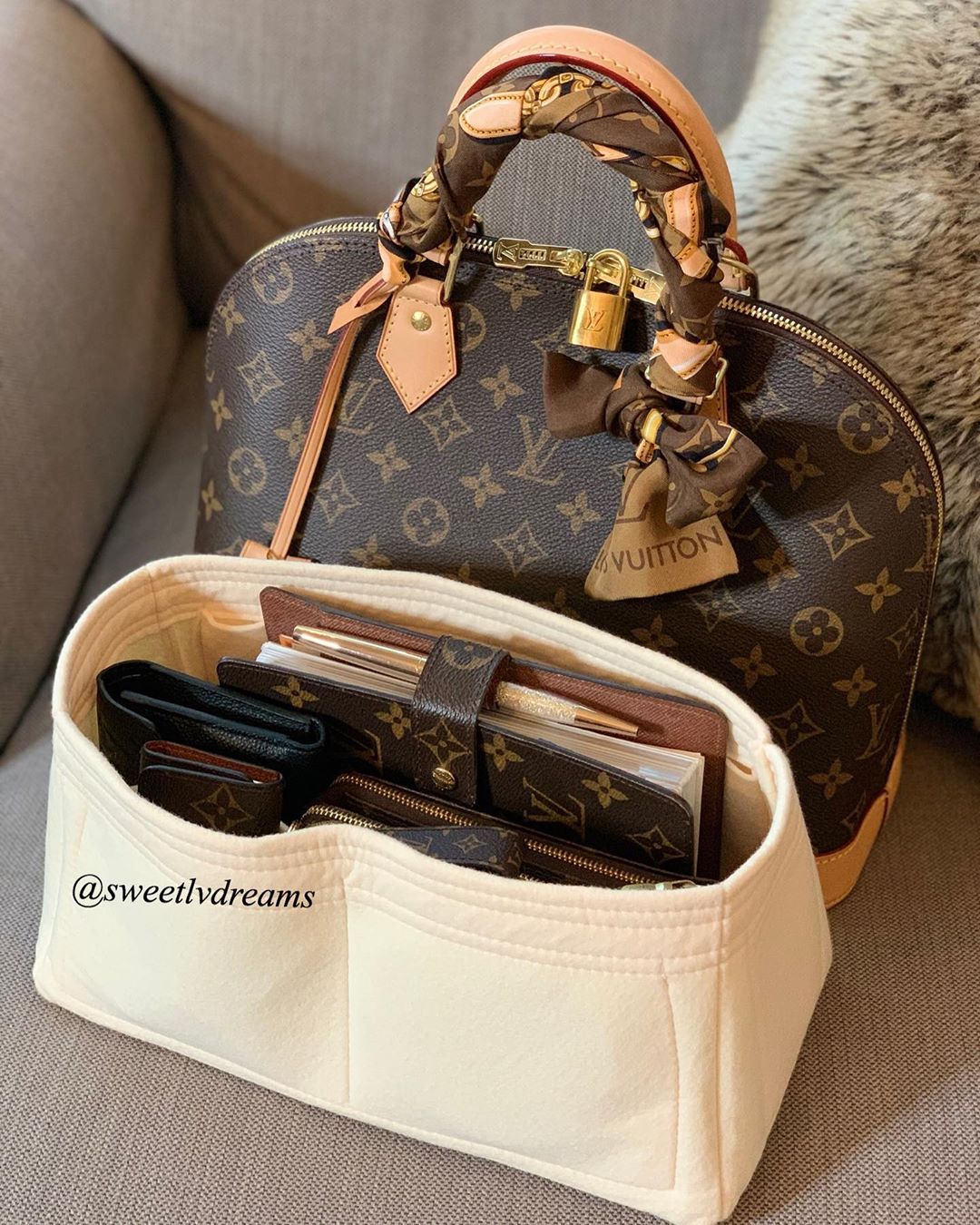 Amazon.com: Zoomoni Bag Organizer for Louis Vuitton LV Wallet on