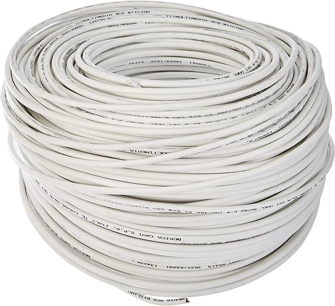 Bticino Cable BUS 2 Hilos scs blanco 336904 (Rollo 200 Mt)