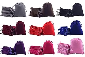 45 Mini Velvet Ornaments