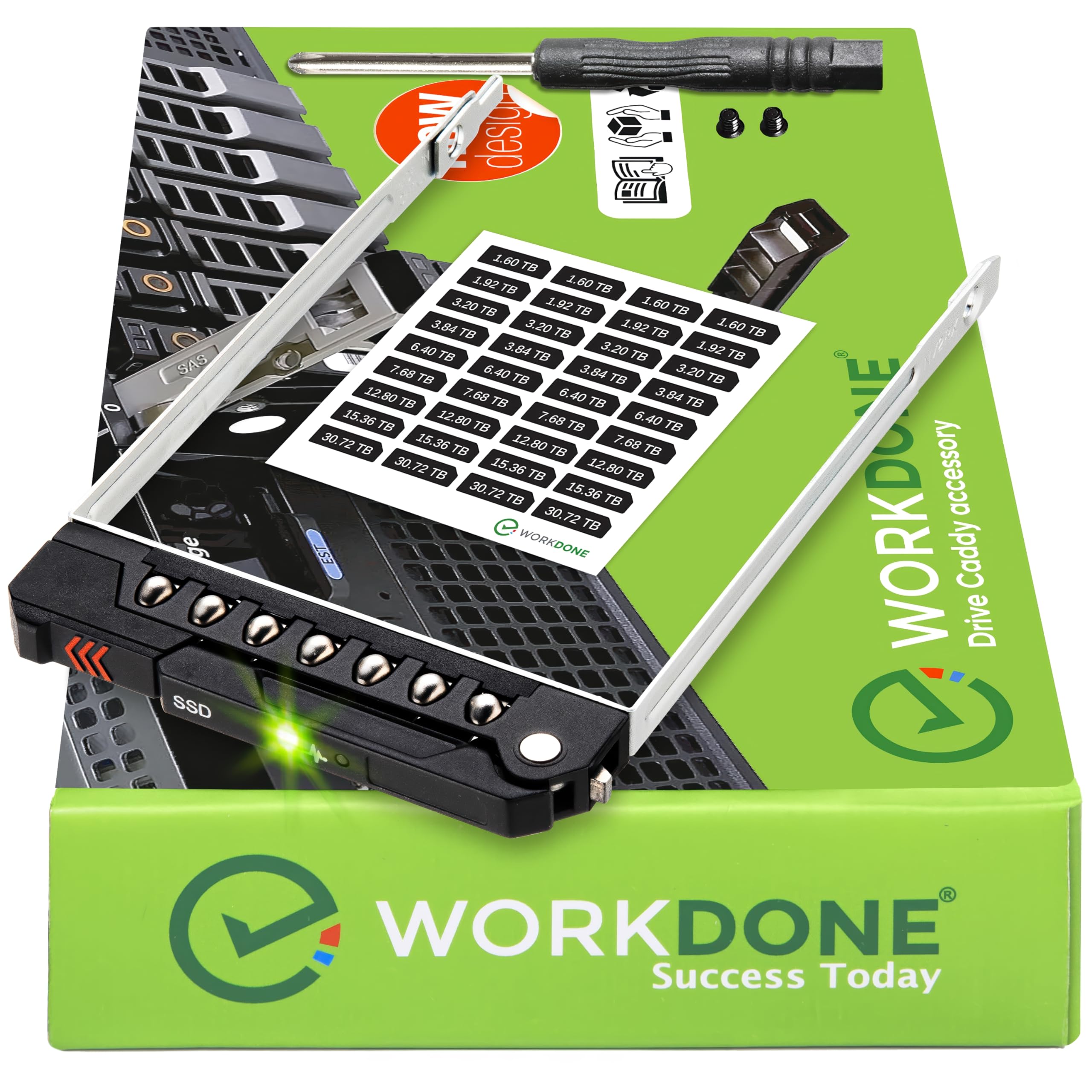 Amazon.com: WORKDONE E3.S Drive Caddy - NV2RX Compatible for Dell