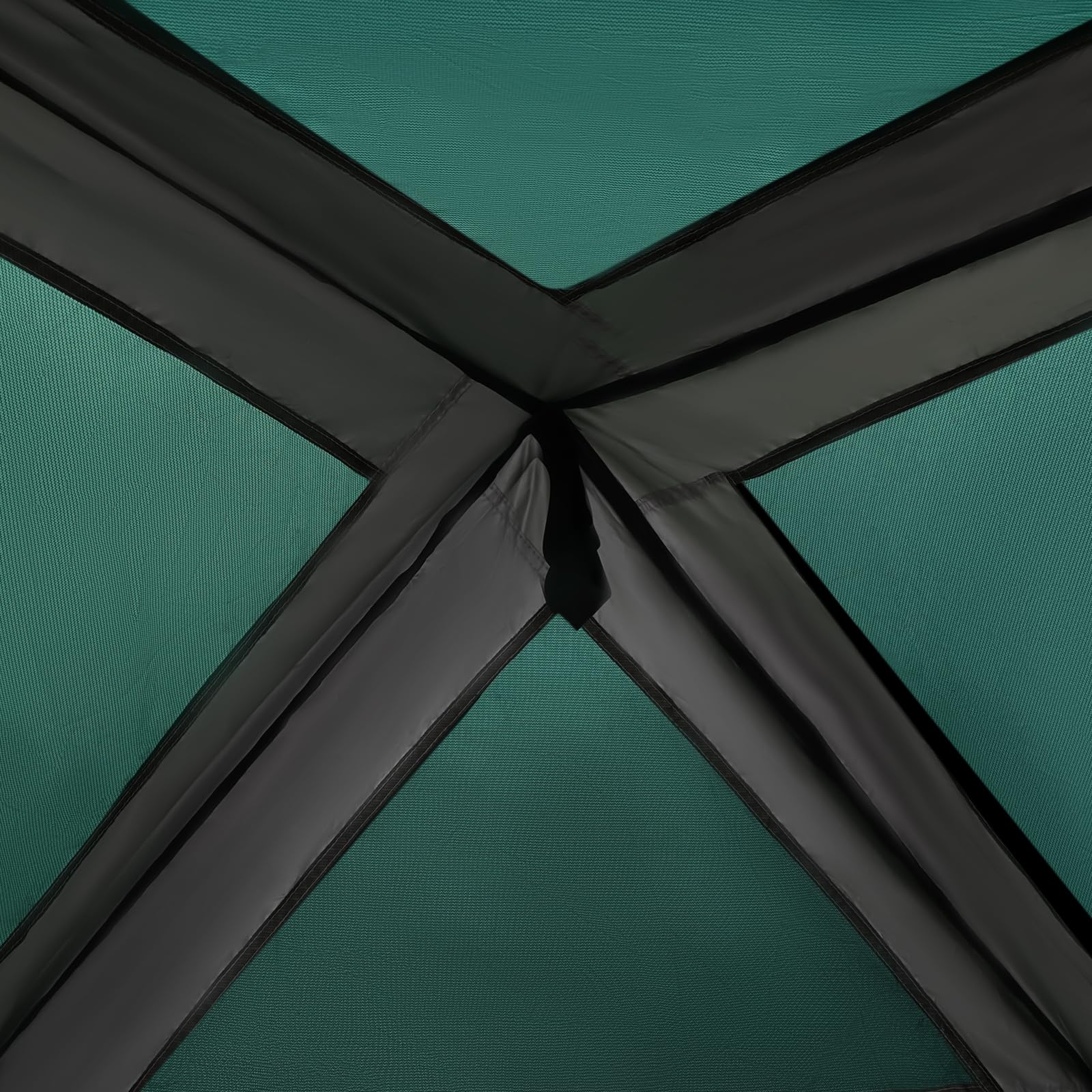 Tenda da doccia, 160 x 160 x 240 cm, tenda per spogliatoio, verde scuro, impermeabile, portatile, da campeggio, con fondo rimovibile, per escursioni, spiaggia, attività all'aperto