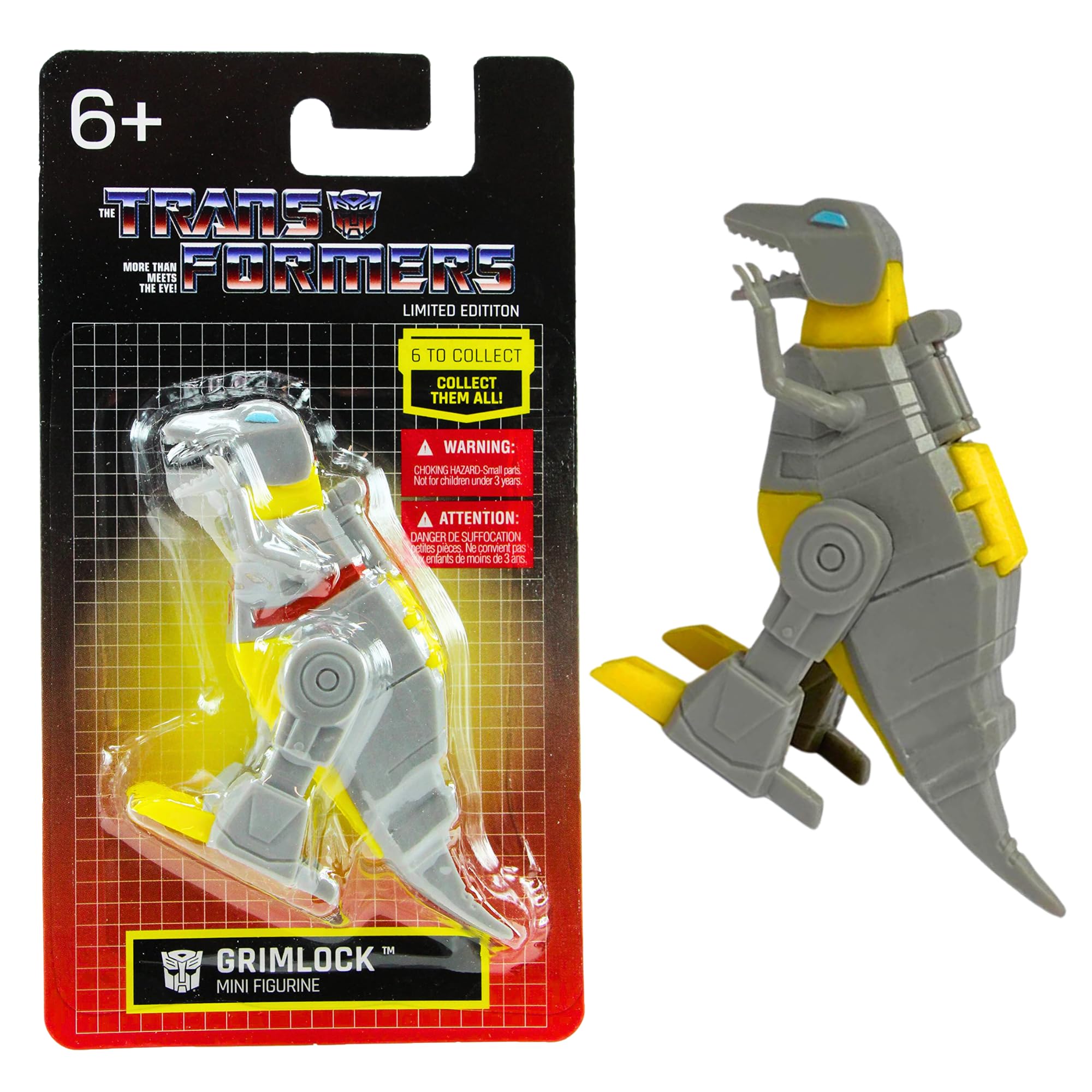 Limited Edition Original Transformers 3" Mini Figure Autobot - Grimlock