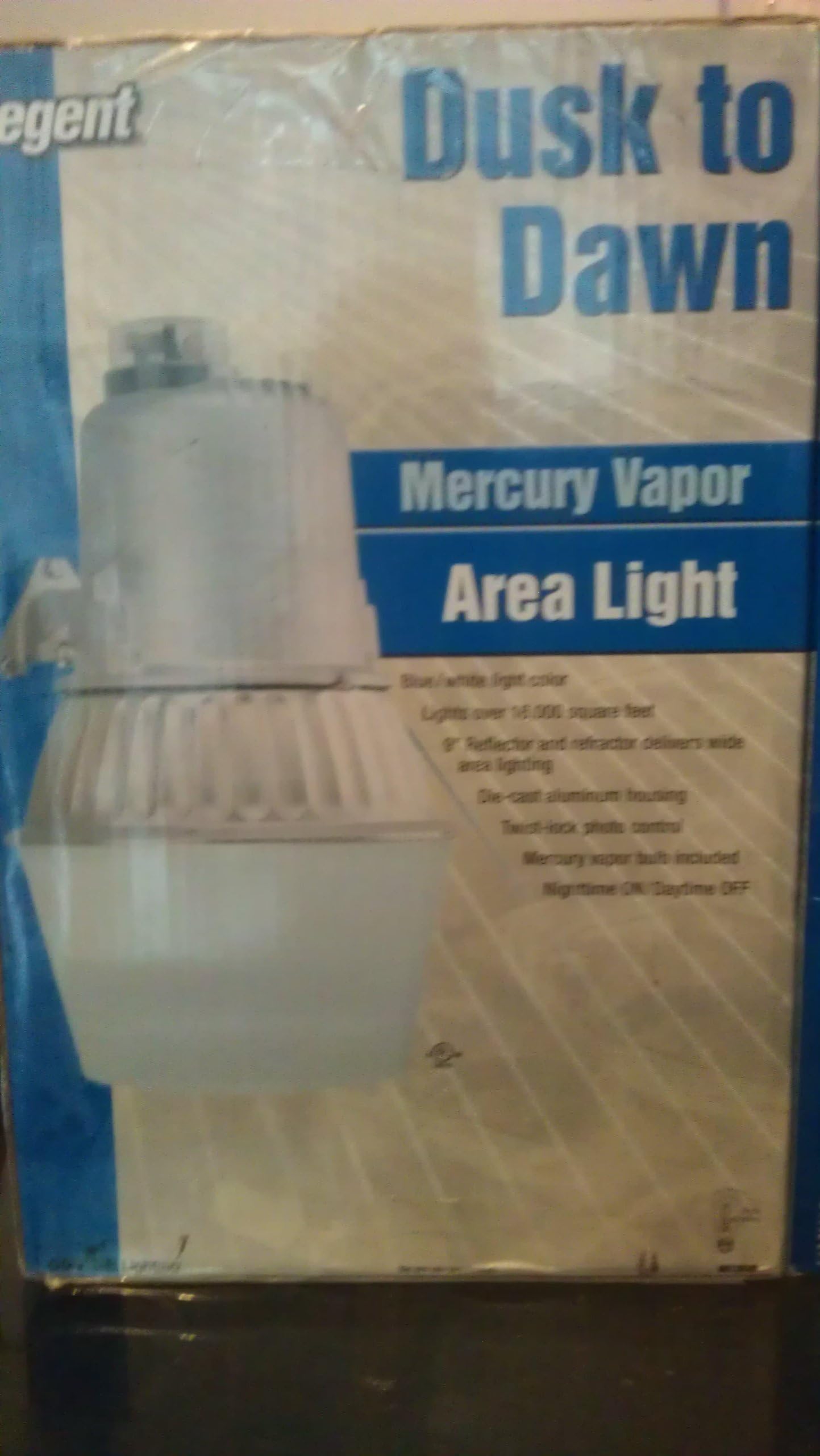 175W MERC VPR 9.5" SECRTY LITE