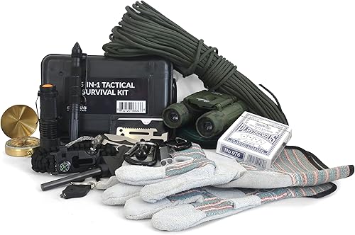 Miniatura 5 de Kit de supervivencia de emergencia preempaquetadobolsa de salida de insectos para 2  Más de 150 piezas en total de suministros de preparación para