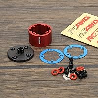 Vista 6 de RCAWD Caja diferencial de metal para Arrma Mojave Kraton Outcast Talion Exb Series Upgrades Part