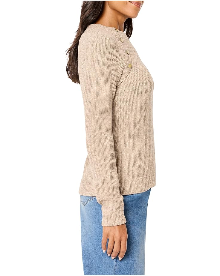 NIC+ZOE Petite Soft Thermal Button Top - #2 of 3