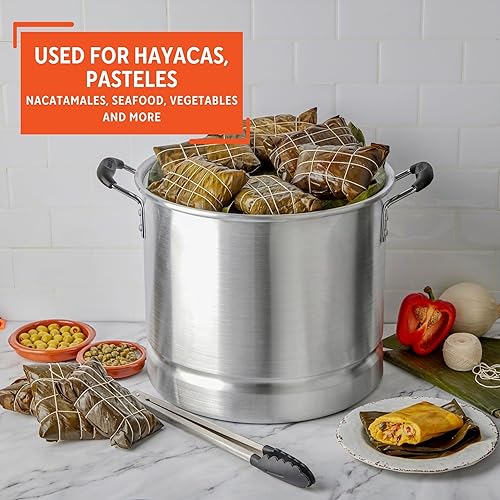 Miniatura 7 de Imusa - Vaporera con tapa de vidrio EE.UU. mexicana, Plateado