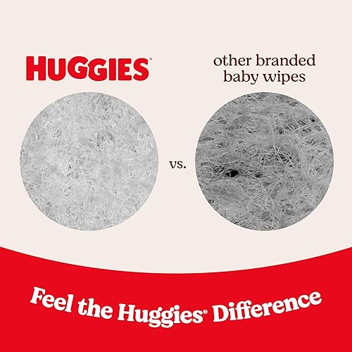 Miniatura 6 de Huggies Skin Essentials Toallitas para bebé, hipoalergénicas, 99% de agua, 15 paquetes con tapa abatible (840 toallitas en total)