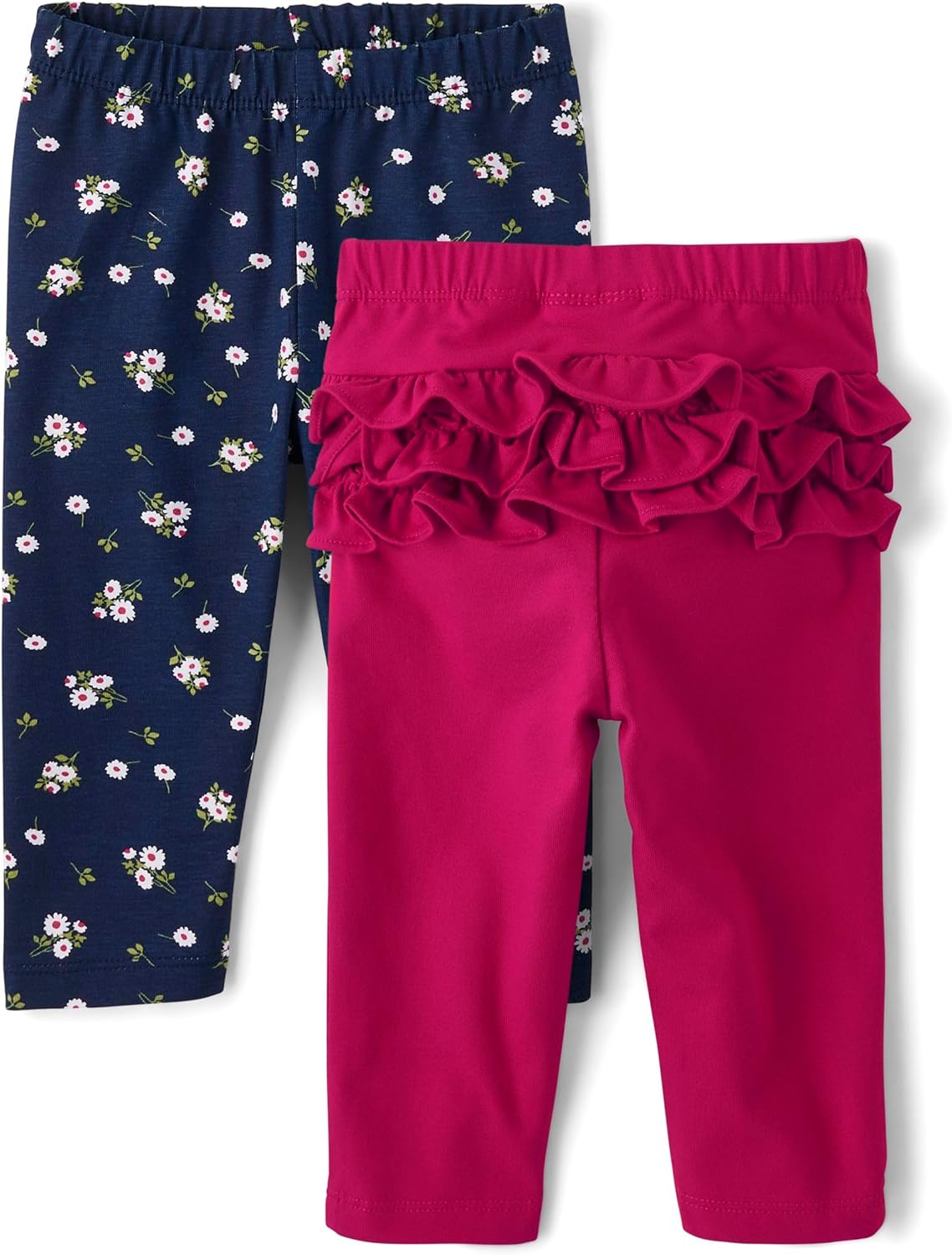 The Children's Place Baby Girls' and Newborn Knit Pull on Pants