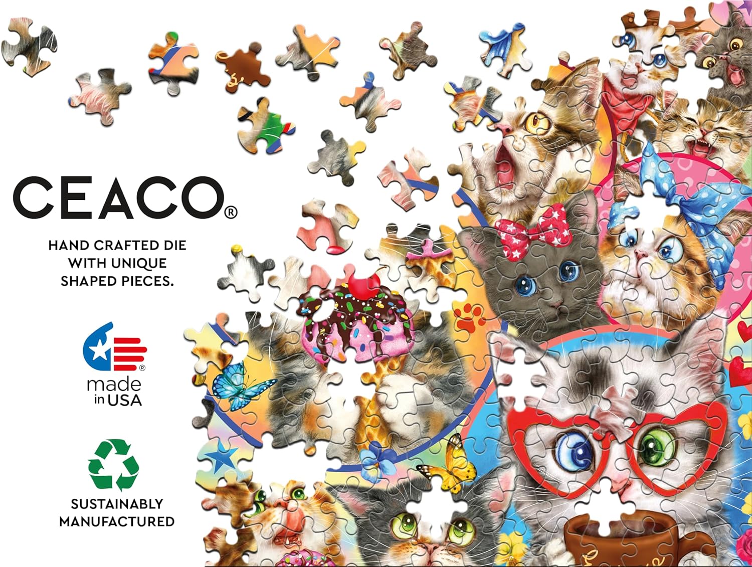 Ceaco - Character Cats - 500 Piece Jigsaw Puzzle