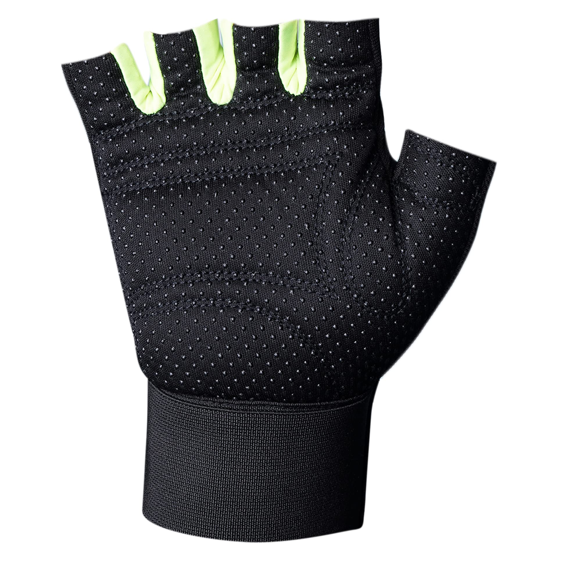 WMX Macho Unisex Leather Gym Gloves | for Professional Weightlifting, Fitness Training and Workout | with Half-Finger Length, Wrist Wrap for Protection (DOTED2, XL)-image-29