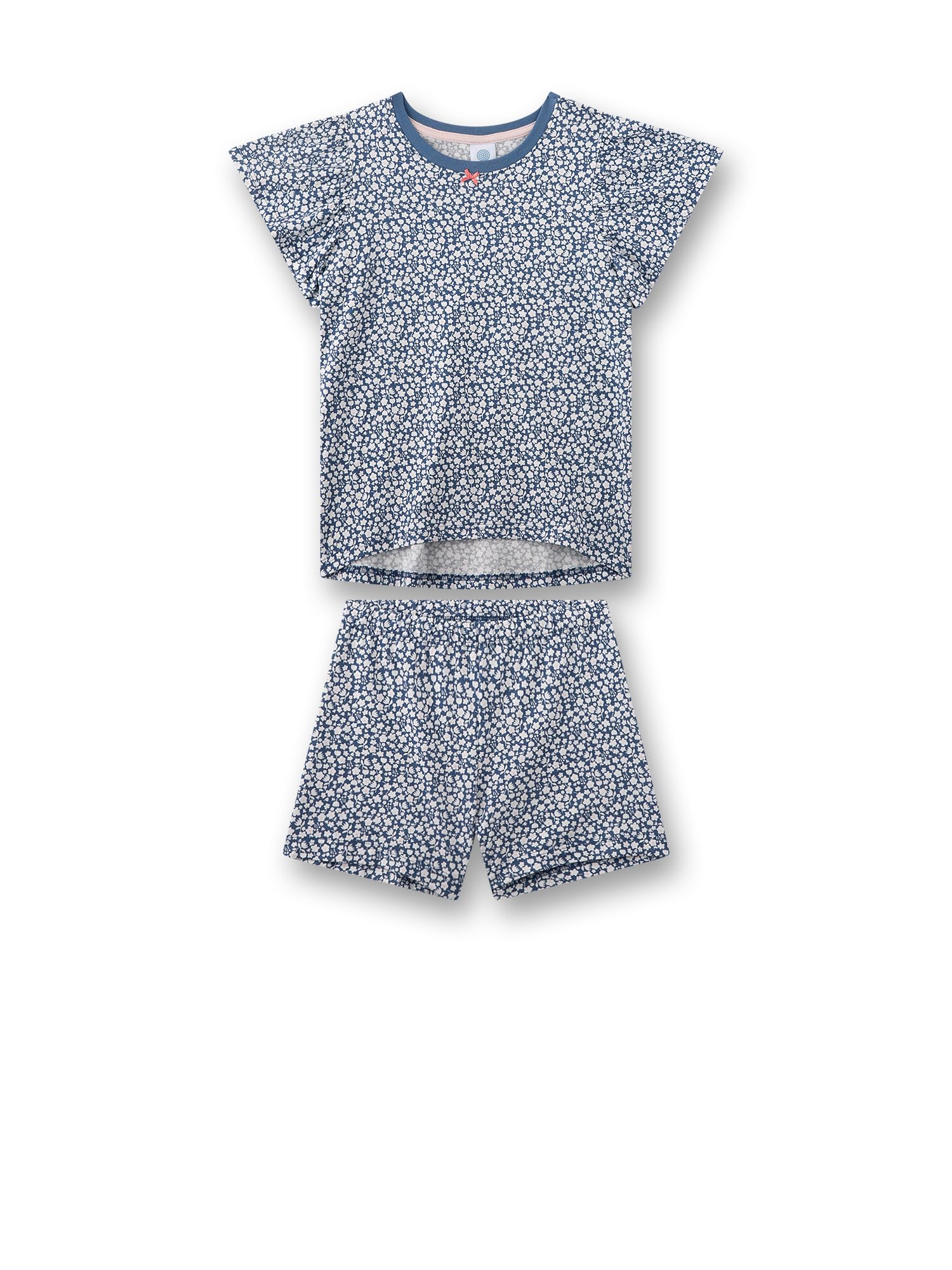 Sanetta 233769 Juego de Pijama, Azul, 128 para Niñas