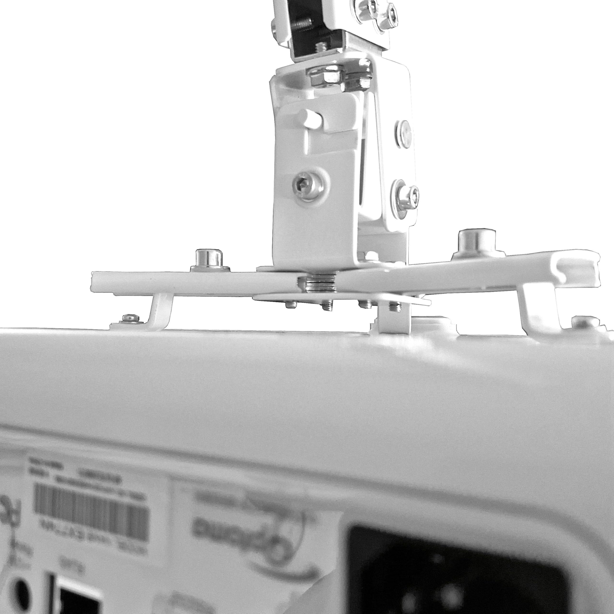 Beamer Deckenhalterung für Optoma ZH430UST, HZ146X-W, ZH350, ZH350ST Projektorhalter für Deckenmontage, präzise vorbereitet für Heimkino-Anwendungen (Für Optoma ZH430UST, HZ146X-W, ZH350, ZH350ST)